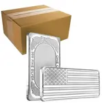 1 oz American Flag Silver Bar .999 Silver (Sealed)