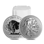 1 oz Asahi Buffalo Design Reverse Proof Silver Round .999 Fine