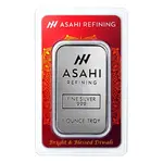 1 oz Asahi Diwali Silver Bar .999 Fine