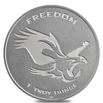 Asahi 1 oz Asahi Freedom Liberty Silver Round .999 Fine
