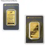 Asahi 1 oz Asahi Gold Bar .9999 Fine (In Assay)