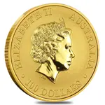 1 oz Australian Gold Kangaroo/Nugget Coin .9999 Fine BU (Random Year)