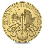 Austrian 1 oz Austrian Gold Philharmonic Coin (Random Year)