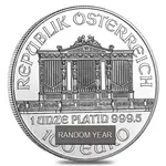 1 oz Austrian Platinum Philharmonic Coin BU (Random Year)