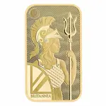 1 oz Britannia Gold Bar .9999 Fine (New Assay)