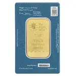 1 oz Britannia Gold Bar .9999 Fine (New Assay)