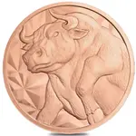Default 1 oz Bull & Bear Copper Round .999 Fine
