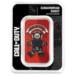 Default 1 oz Call of Duty® Gingerbread Ghost Silver Bar .999 Fine (in TEP)
