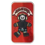 1 oz Call of Duty® Gingerbread Ghost Silver Bar .999 Fine (in TEP)