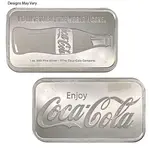 Default 1 oz Coca-Cola Silver Bar .999 Fine (Random Design)