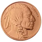 Default 1 oz Copper Buffalo Round .999 Fine