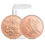 1 oz Copper Texas Commemorative Round .999 Fine