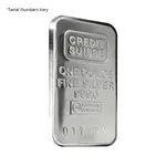 1 oz Credit Suisse Silver Bar .999 Fine (Secondary Market)