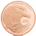 Default 1 oz Eagle Copper Round .999 Fine