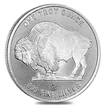 Default 1 oz Elemetal Buffalo Silver Round .999 Fine