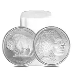 1 oz Elemetal Buffalo Silver Round .999 Fine