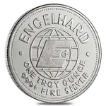 1 oz Engelhard Prospector Silver Round .999 Fine (Random Year)