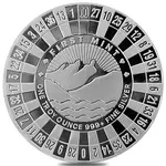 1 oz First Mint Las Vegas Silver Round .999 Fine