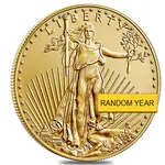 American 1 oz Gold American Eagle $50 Coin BU (Random Year)