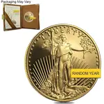1 oz Gold American Eagle $50 Coin Proof w/Box & COA (Random Year)