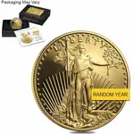 1 oz Gold American Eagle $50 Coin Proof w/Box & COA (Random Year)