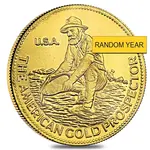 Default 1 oz Gold Round Engelhard Prospector .999+ Fine (Secondary Market)