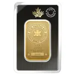 1 oz Gold Wafer Bar Royal Canadian Mint RCM .9999 Fine (In Assay, Random Year)