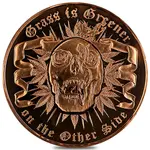 Default 1 oz Grass is Greener On The Other Side Copper Round .999 Fine