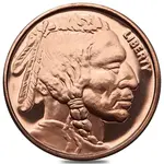 Default 1 oz Indian Head Copper Round .999 Fine