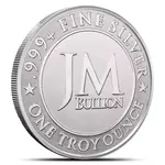 1 oz JM Bullion Eagle Silver Round .999 Fine