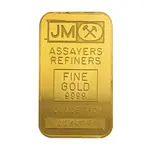 1 oz Johnson Matthey Gold Bar .9999 Fine (Secondary Market)