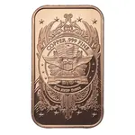 1 oz Liberty Head Copper Bar .999 Fine
