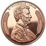 Default 1 oz Lincoln Head Cent Copper Round .999 Fine