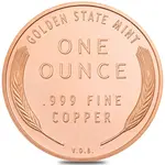 1 oz Lincoln Wheat Penny Copper Round .999 Fine