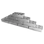 1 oz Monarch Precious Metals Building Block Silver Bar .999 Fine