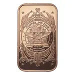 1 oz Morgan Dollar Copper Bar .999 Fine