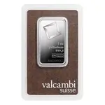 1 oz Palladium Bar Valcambi Suisse .9995 Fine (In Assay)