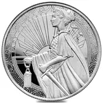 Default 1 oz PAMP Lady of Liberty Silver Round .999 Fine