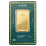 1 oz PAMP Suisse Diwali Lakshmi Gold Bar .9999 Fine (Rangoli Assay)