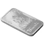 1 oz PAMP Suisse Diwali Lakshmi & Peacocks Silver Bar .999 Fine (in Assay)