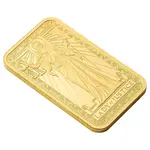 1 oz PAMP Suisse Lady of Justice Gold Bar .9999 Fine (in Assay)