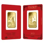 Default 1 oz PAMP Suisse Year of the Rabbit Gold Bar (In Assay)