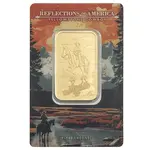 1 oz PAMP Suisse Yellowstone Cowboy Gold Bar .9999 Fine (in Assay)