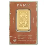 1 oz PAMP Suisse Yellowstone Cowboy Gold Bar .9999 Fine (in Assay)
