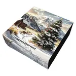 1 oz PAMP Western Santa Colorized Silver Round (w/Box)