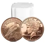 1 oz Peace Dollar Copper Round .999 Fine