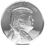 1 oz President Donald J. Trump Silver Round .999 Fine