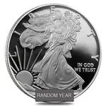 Default 1 oz Proof Silver American Eagle In Cap (Random Year)