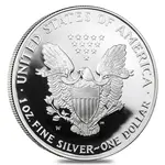 1 oz Proof Silver American Eagle (Random Year, w/Box & COA)