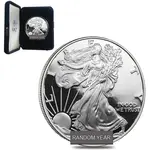 Default 1 oz Proof Silver American Eagle (Random Year, w/Box & COA)